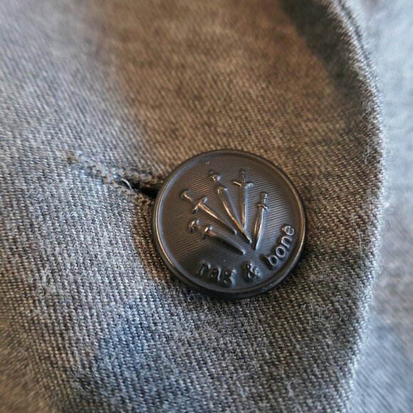 Rag & Bone blazer jacket size 0 - Made in USA - Picture 6 of 9
